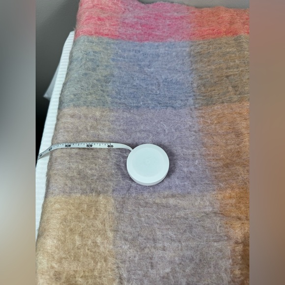 5 for $25| Vibrant color winter super soft plaid scarf 18x 70 approximate - Picture 6 of 6